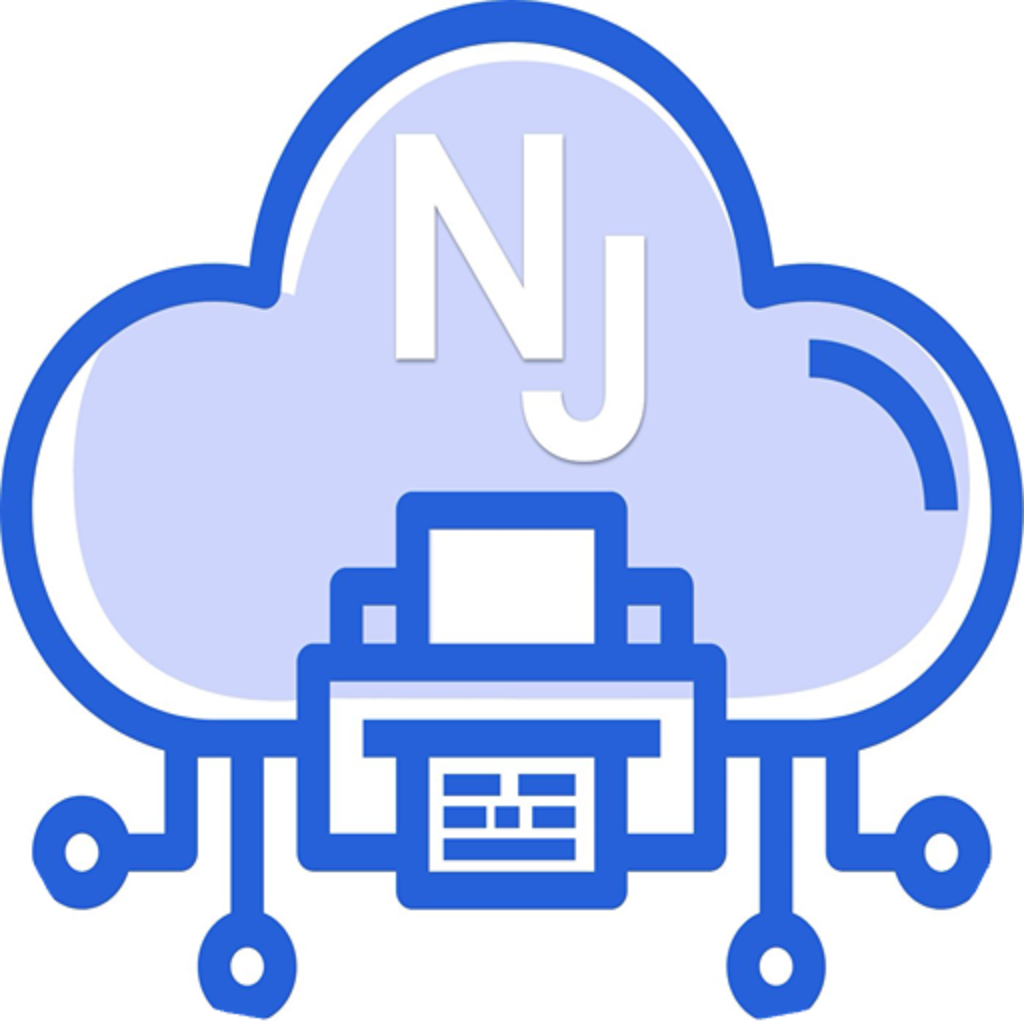 NJ Cloud Printer Logo